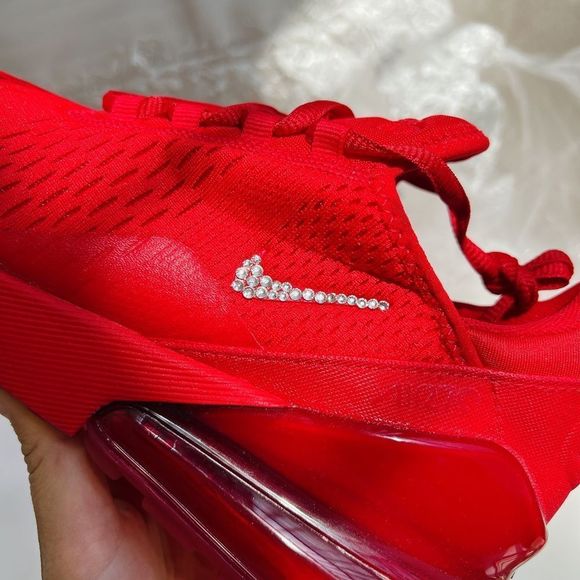 Air max 270 custom pink Swarovski crystal - Picture 4 of 6